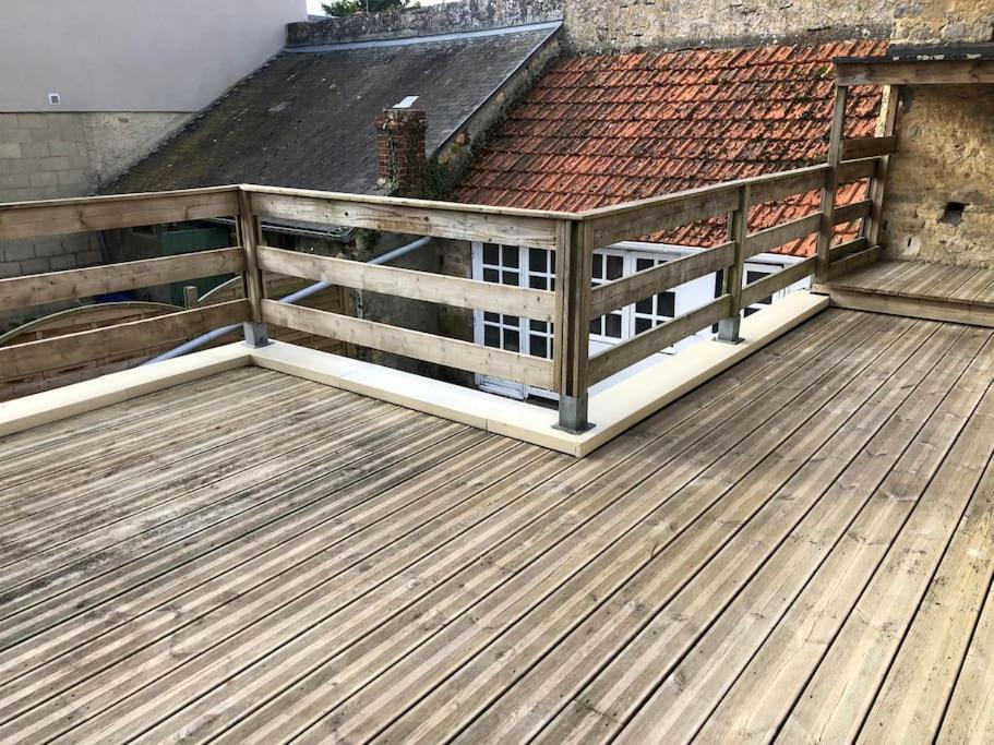 Authentique Maison De Pecheur A Port-En-Bessin المظهر الخارجي الصورة
