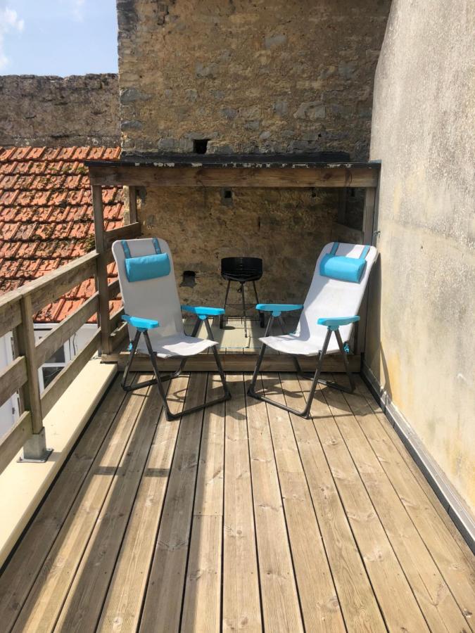 Authentique Maison De Pecheur A Port-En-Bessin المظهر الخارجي الصورة